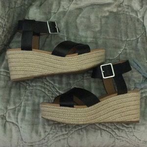 Brand new in box J.Crew wedges
